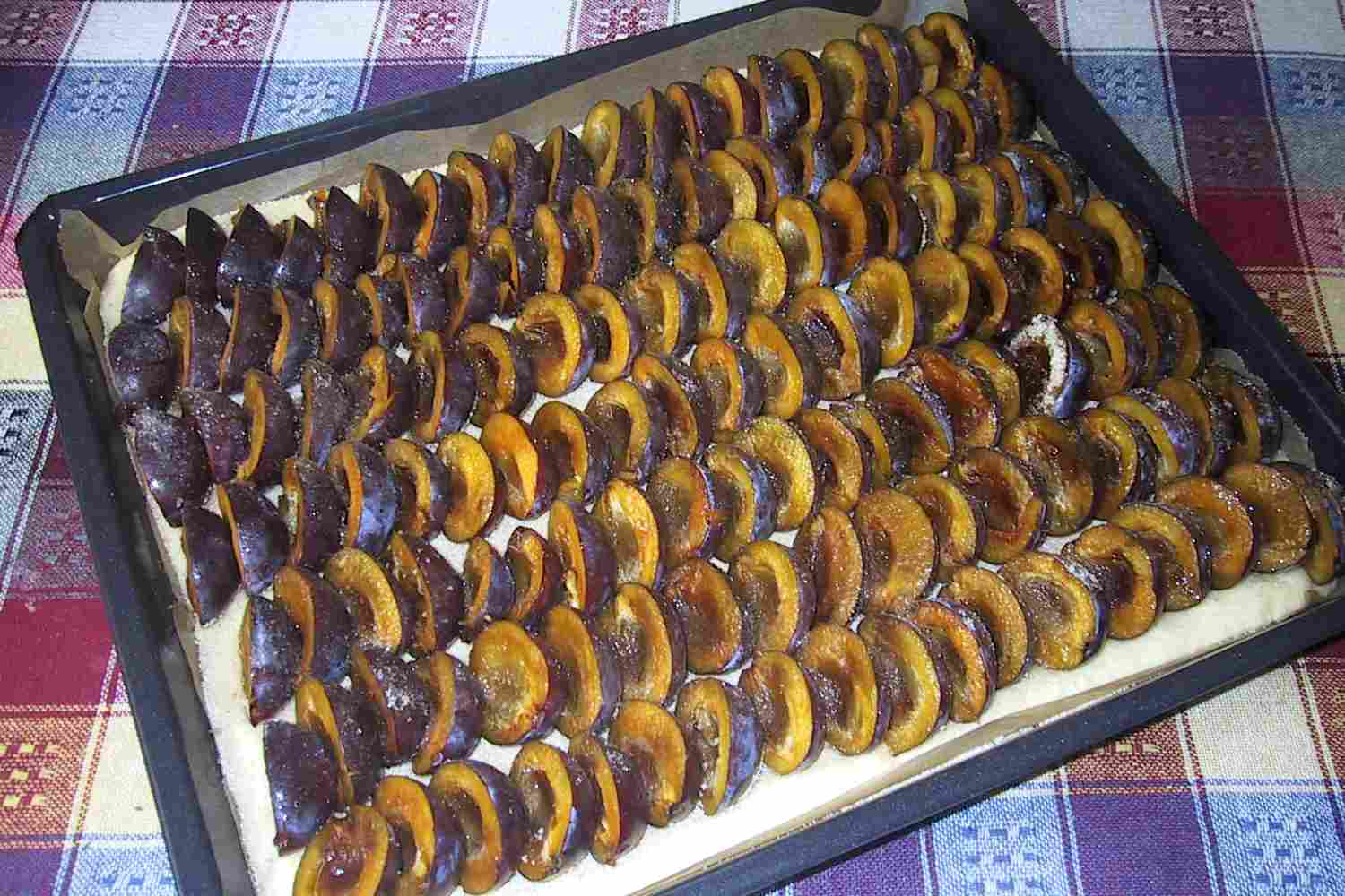 Zwetschendatschi vor dem Backen